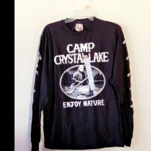 Camp crystal lake long sleeve Tshirt